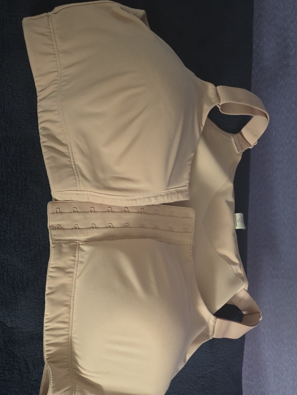Bare Necessities Wireless Front-Closure MASECTOMY Bra in Nude